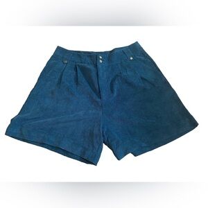 Cider Green high waisted corduroy shorts